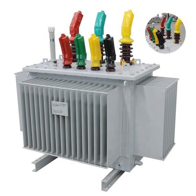 6kV 11kV বৈদ্যুতিক তেল নিমজ্জিত ভরাট শক্তি বিতরণ ট্রান্সফরমার তিন ফেজ জন্য