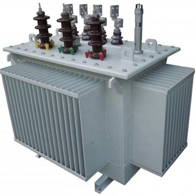 S11 তেল নিমজ্জিত ট্রান্সফরমার 11kv থেকে 400v 100kva পাওয়ার বিতরণ ট্রান্সফরমার