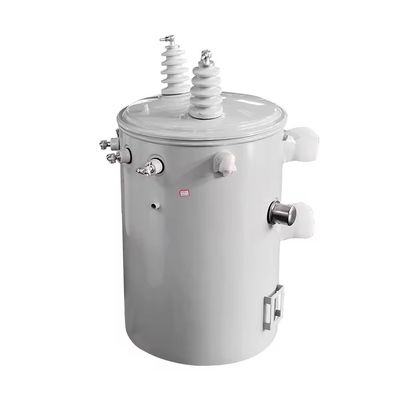 13.8kv 75kva কম ক্ষতির একক-ফেজ ট্রান্সফরমার 50/60Hz ফ্রিকোয়েন্সির মধ্যে পাওয়ারের জন্য