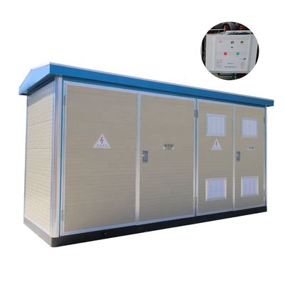 50/60Hz 160KVA YB টাইপ বক্স সাবস্টেশন আউটডোর কমপ্যাক্ট ট্রান্সফরমার সাবস্টেশন 22/0.4KV