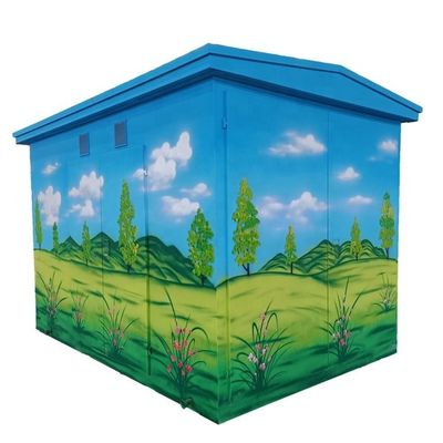 50/60Hz ফ্রিকোয়েন্সি OEM আউটডোর কমপ্যাক্ট ডিস্ট্রিবিউশন ল্যান্ডস্কেপ ট্রান্সফরমার সাবস্টেশন